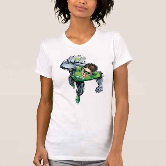 T-shirt Lanterne verte - Comédie, Lever du bras (Devant)