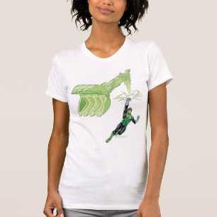 T-shirt Lanterne verte - Comic, avec machine