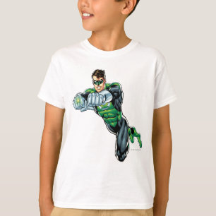 T-shirt Lanterne verte - comique, les deux bras en avant