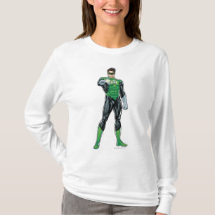T-shirt Lanterne verte - comique, position