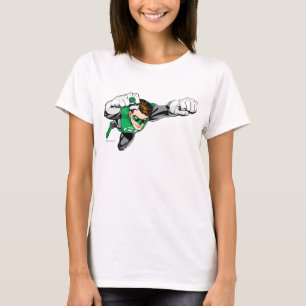T-shirt Lanterne verte - comique, volant juste