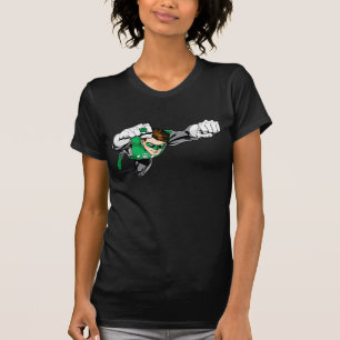 T-shirt Lanterne verte - comique, volant juste