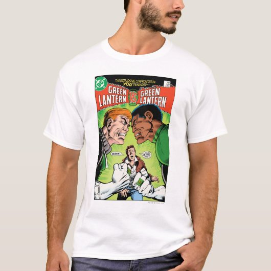 T-shirt Lanterne verte contre Lanterne verte (Devant)