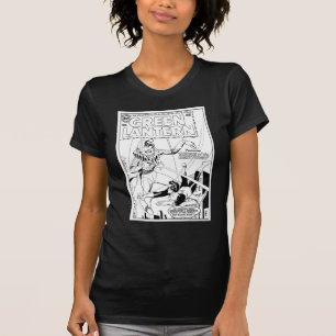 T-shirt Lanterne verte contre le clown, noir et blanc