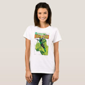 T-shirt Lanterne verte - Couverture comique Action (Devant entier)