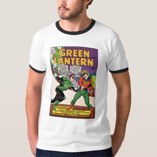 T-shirt Lanterne verte dans la bague (Devant)