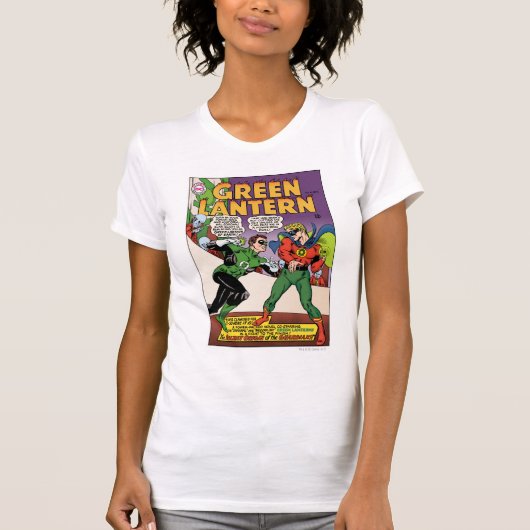 T-shirt Lanterne verte dans la bague (Devant)