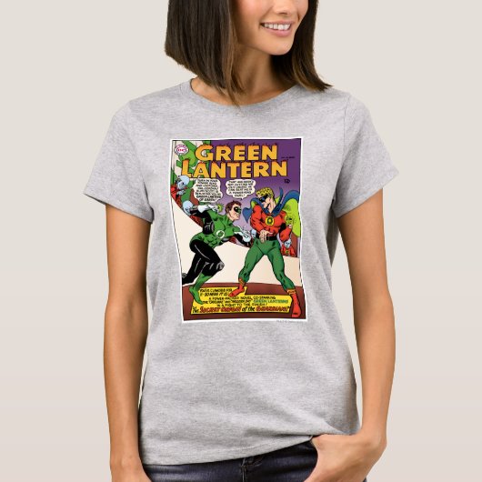 T-shirt Lanterne verte dans la bague (Devant)