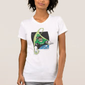 T-shirt Lanterne verte dans l'espace (Devant)