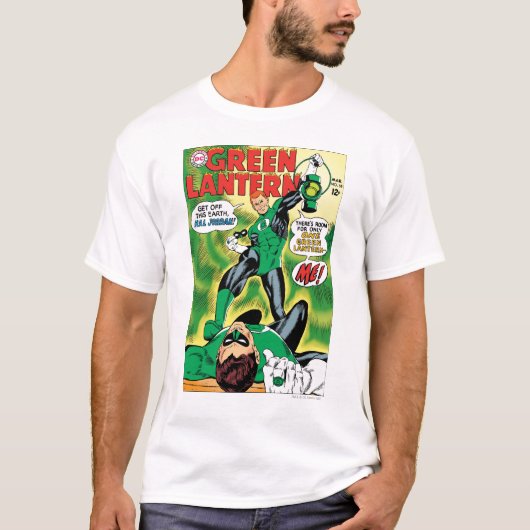 T-shirt Lanterne verte - Descendez de cette Terre Hal Jord (Devant)