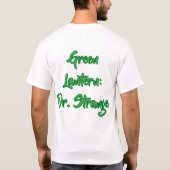 T-shirt Lanterne verte & Dr Strange (Dos)