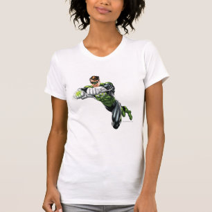 T-shirt Lanterne verte - entièrement rendue, les deux bras