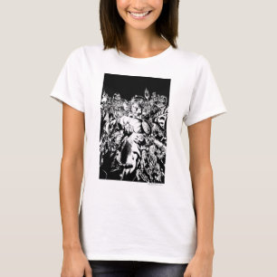 T-shirt Lanterne verte entourée