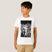 T-shirt Lanterne verte entourée (Devant entier)
