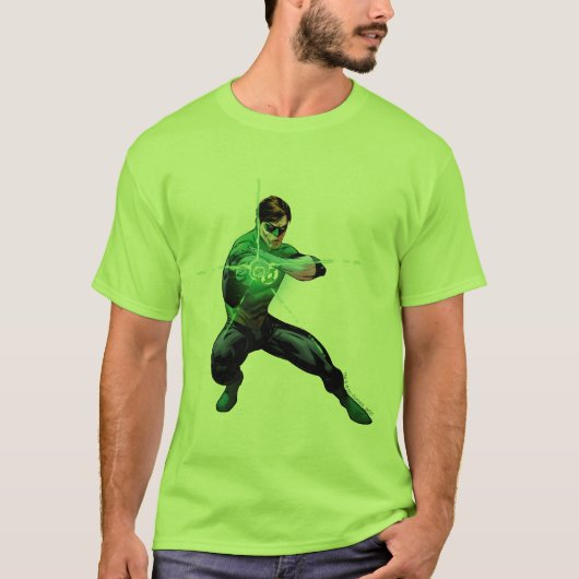 T-shirt Lanterne verte et anneau lumineux (Devant)