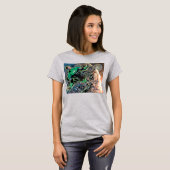 T-shirt Lanterne verte et lune (Devant entier)