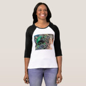 T-shirt Lanterne verte et lune (Devant entier)