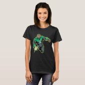 T-shirt Lanterne verte John Stewart (Devant entier)