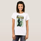 T-shirt Lanterne verte - Lanterne brillante (Devant entier)