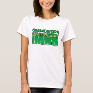 T-shirt Lanterne verte - logo Emerald Dawn