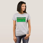 T-shirt Lanterne verte - logo Emerald Dawn (Devant entier)