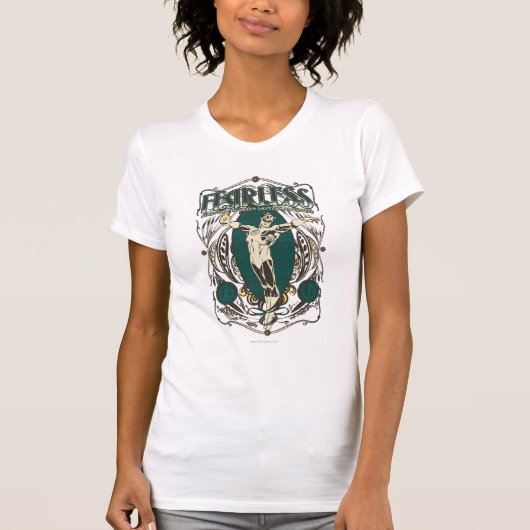 T-shirt Lanterne verte - Poster "sans peur" (Devant)
