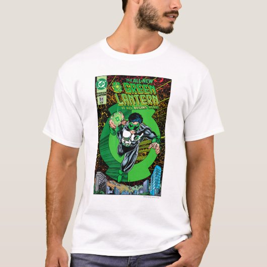 T-shirt Lanterne verte - Tout commence ici (Devant)