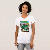T-shirt Lanternes vertes volantes (Devant entier)