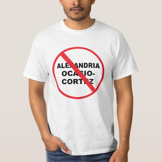 T-shirt L'anti Alexandrie Ocasio-Cortez (Devant)