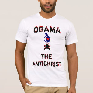 T-shirt L'ANTICHRISTE OBAMA : Votre âme sera perdue….