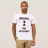 T-shirt L'ANTICHRISTE OBAMA : Votre âme sera perdue…. (Devant entier)