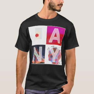 T-shirt Lany Album Mosaic