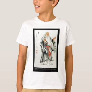 T-shirt Lao Tzu La Nature Ne Se Précipite Jamais Citation