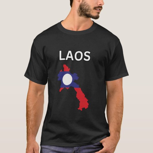 T-shirt Laos Design (Devant)