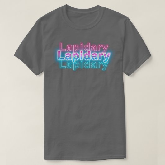 T-shirt Lapidaire (Design devant)