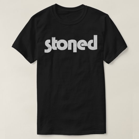 T-shirt lapidé (Design devant)