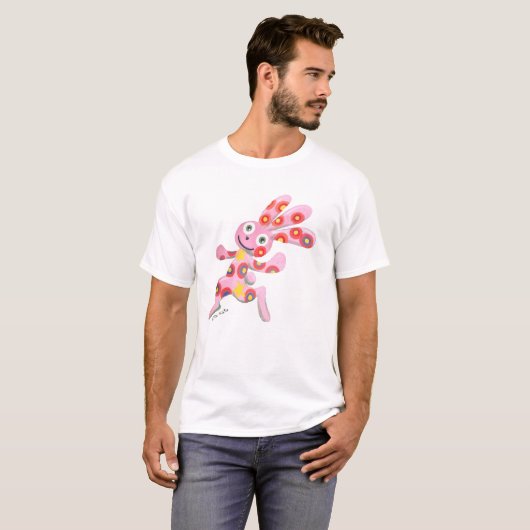T-shirt lapin 3 oreilles (Devant entier)