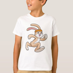 T-shirt Lapin à courir avec bandeau