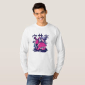 T-shirt Lapin Alien (Devant entier)