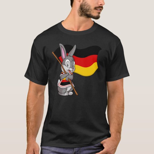 T-shirt Lapin Allemagne (Devant)