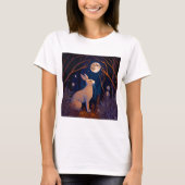 T-shirt Lapin au clair de lune (Devant)