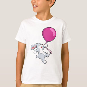 T-shirt Lapin avec ballon