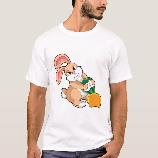 T-shirt Lapin avec carotte (Devant)