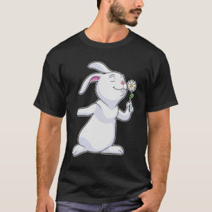T-shirt Lapin avec marguerite