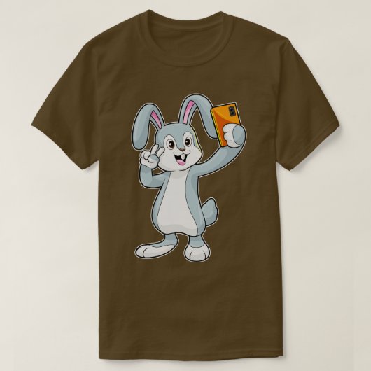 T-shirt Lapin avec mobile (Design devant)