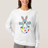 T-shirt Lapin avec oeuf (Devant)