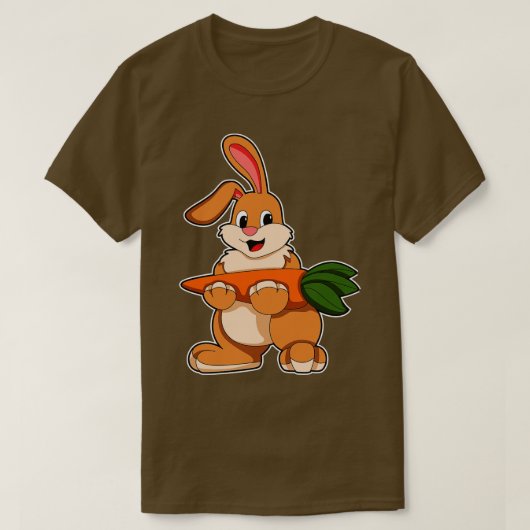 T-shirt Lapin avec pourriture 2 (Design devant)