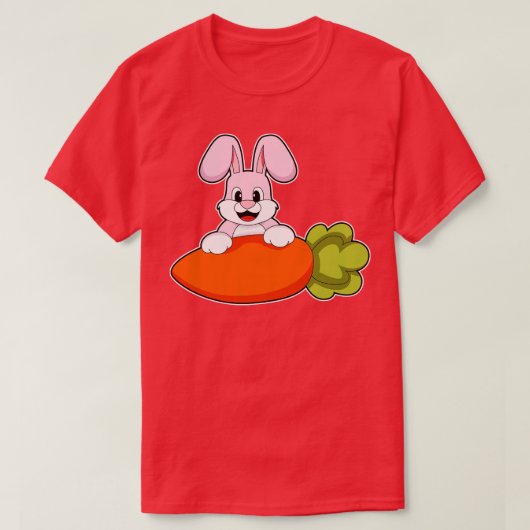T-shirt Lapin avec rot 1 (Design devant)