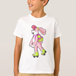 T-shirt Lapin avec roulettes