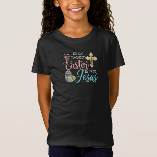 T-Shirt Lapin bête Pâques est pour Jésus, Pâques chrétien